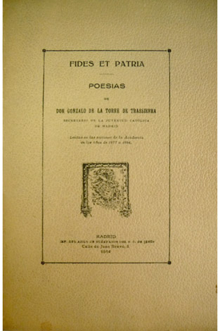 Fides et Patria. Poesías, leídas en las sesiones de la …