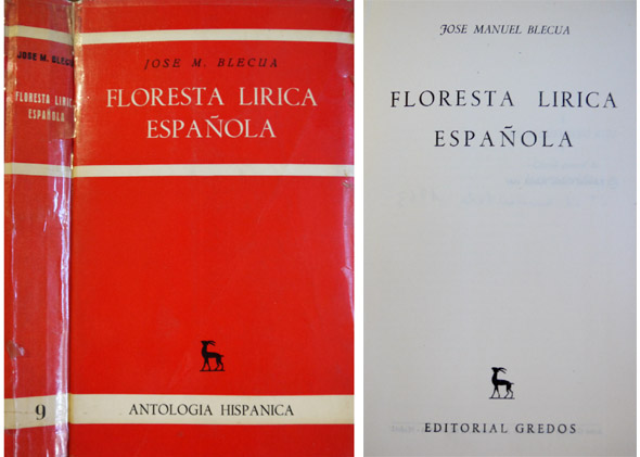 Floresta Lírica Española.