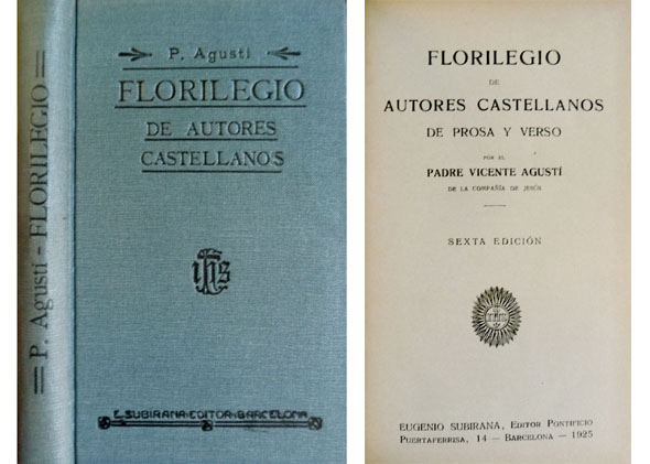 Florilogio de Autores Castellanos de prosa y verso.