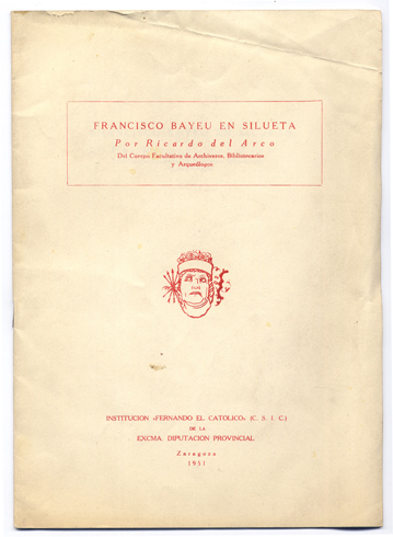 Francisco Bayeu en silueta.