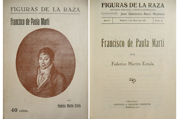 Francisco de Paula Martí.