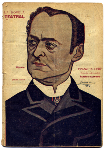 Franz Hallers. Comedia dramática en cuatro actos.