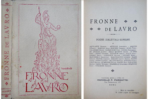 Fronne de Lauro. Poesie dialettali romane. Raccolta edita a cura …