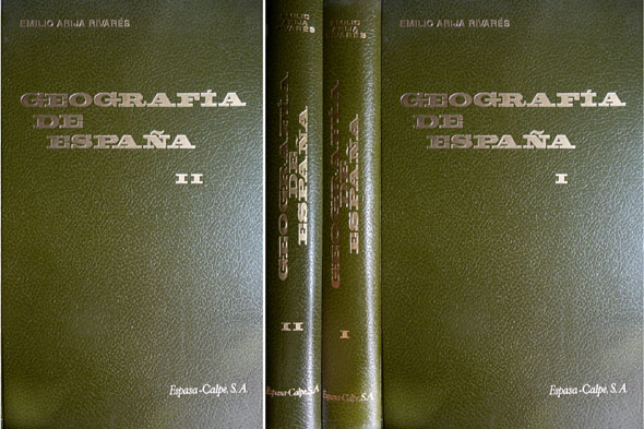 Geografía de España. I: El territorio. II: El hombre.