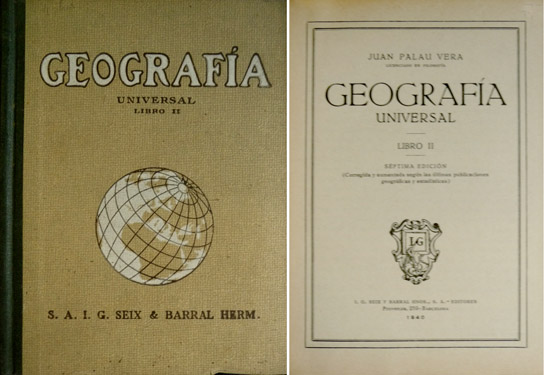 Geografía Universal. Libro Segundo. Séptima edición, corregida y aumentada según …