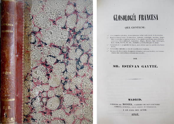 Glosología Francesa. Por Mr. Estévan Gaytté.