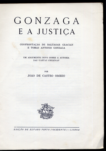 Gonzaga e a Justiça. Confrontação de Baltasar Gracián e Tomás …