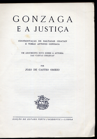 Gonzaga e a Justiça. Confrontação de Baltasar Gracián e Tomás …
