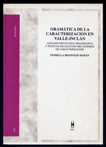 Gramática de la Caracterización en Valle - Inclán. Análisis sintáctico, …