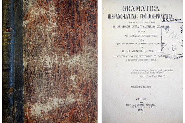 Gramática Hispano - Latina, Teórico - Práctica, para el estudio …