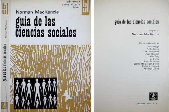 Guía de las Ciencias Sociales. Traducción de Jesús Fomperosa Aparicio.