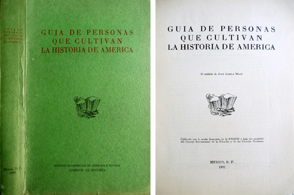 Guía de Personas que cultivan la Historia de América.
