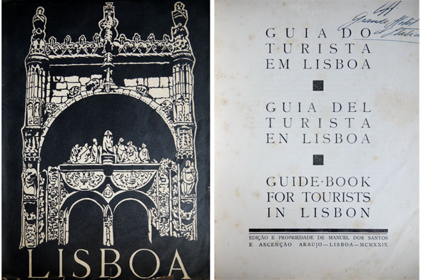 Guía do Turista em Lisboa. Lisboa monumental pelo artista Rocha …