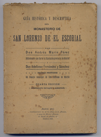 Guía Histórica y Descriptiva del Monasterio de San Lorenzo de …