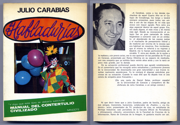 Habladurías. Manual del contertulio civilizado. Prólogo de Antonio Mingote.