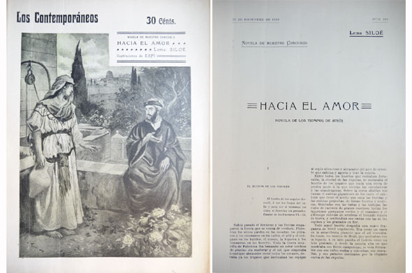 Hacia el amor. Novela de los tiempos de Jesús.