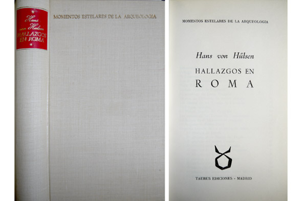 Hallazgos en Roma. Versión española de Esther García Regalado.