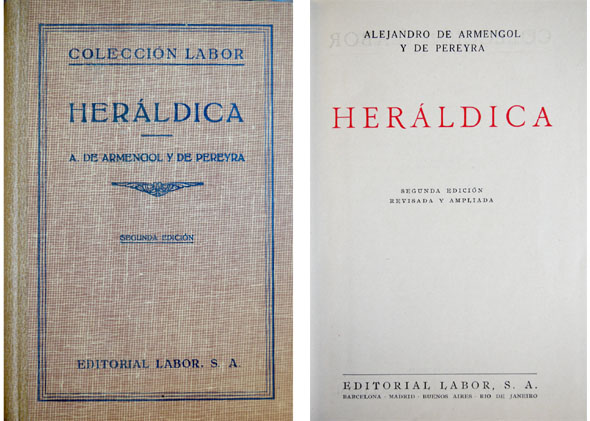 Heráldica. Segunda edición, revisada y ampliada.