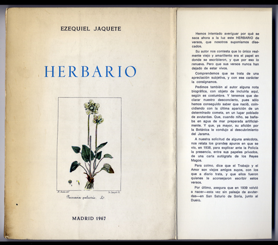 Herbario (1934-1937).