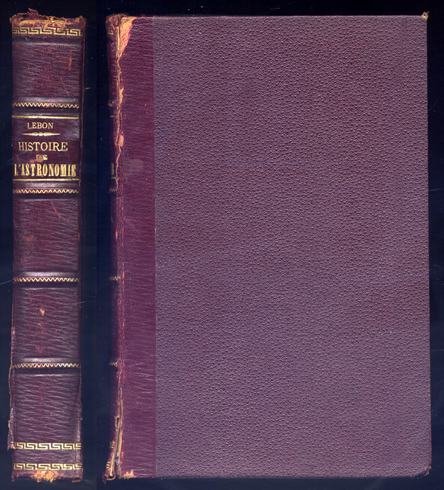 Histoire abrégée de l'Astronomie.