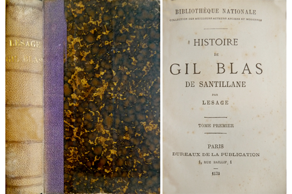 Histoire de Gil Blas de Santillane.