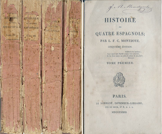 Histoire de Quatre Espagnols par.