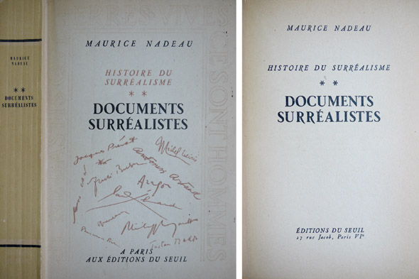 Histoire du Surréalisme. II: Documents Surréalistes [1924-1939].