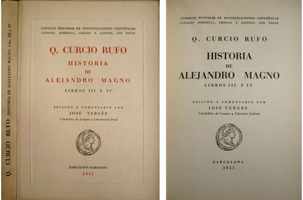 Historia de Alejandro Magno. Libros III y IV. Edición y …