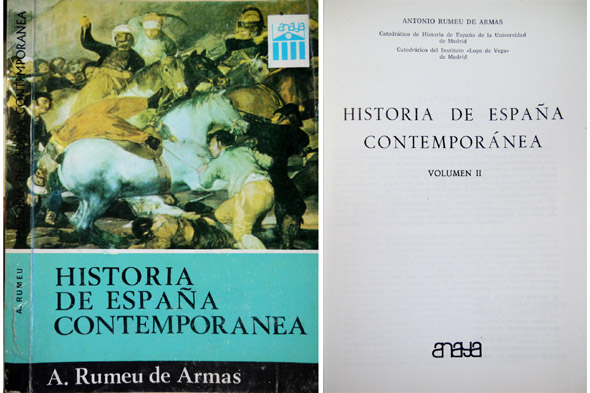 Historia de España Contemporánea.
