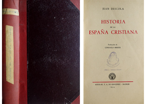 Historia de la España Cristiana. Traducción de Consuelo Berges.