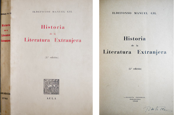 Historia de la Literatura Extranjera.