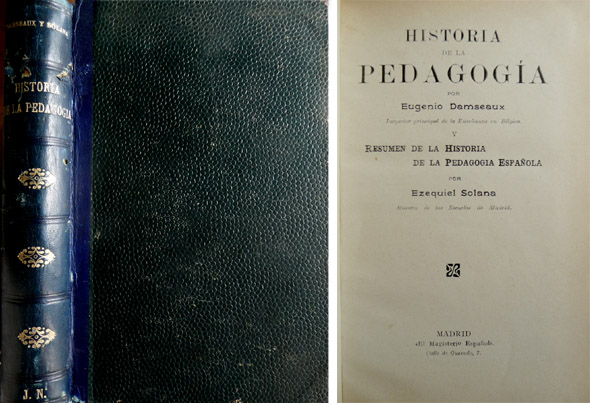 Historia de la Pedagogía (y) Resumen de la Historia de …