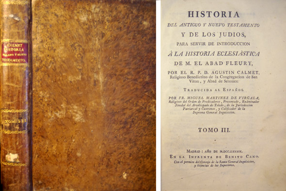 Historia del Antiguo y Nuevo Testamento y de los Judíos, …