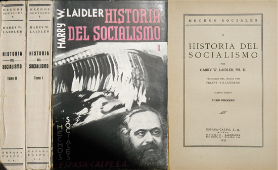 Historia del Socialismo. Traducido del inglés por Felipe Villaverde.