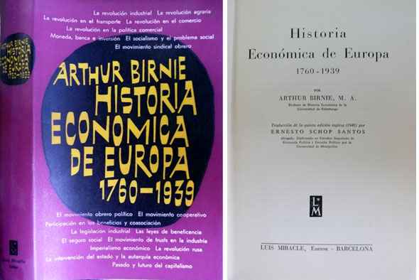 Historia Económica de Europa, 1760-1939. Traducción del inglés por Ernesto …