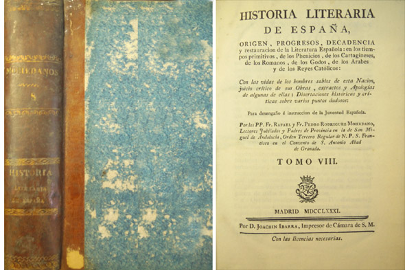 Historia Literaria de España. Tomo VIII [Vida de Columela; Traducción …