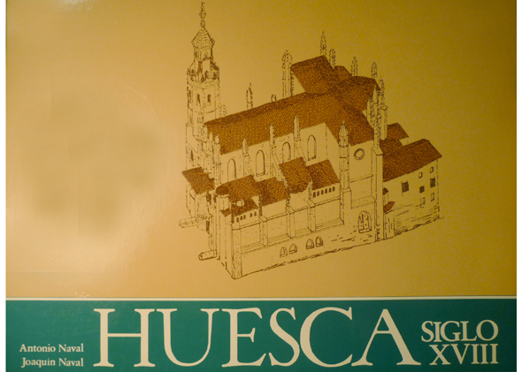 Huesca en el Siglo XVIII. Reconstrucción Dibujada.