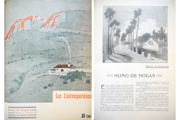 Humo de hogar. Novela.