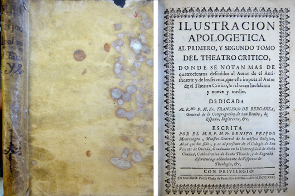 Ilustración Apologética al primero, y segundo tomo del Theatro Crítico.