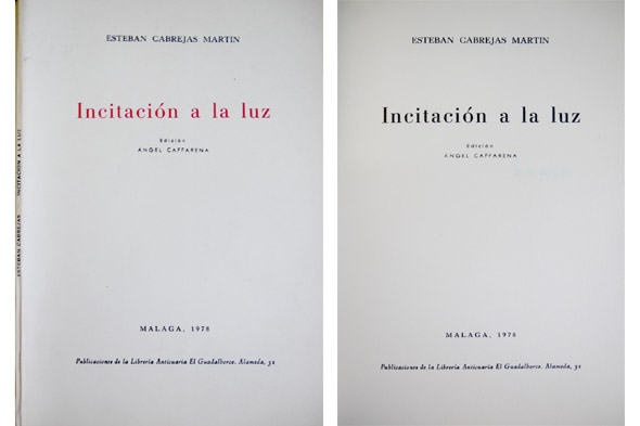 Incitación a la luz.