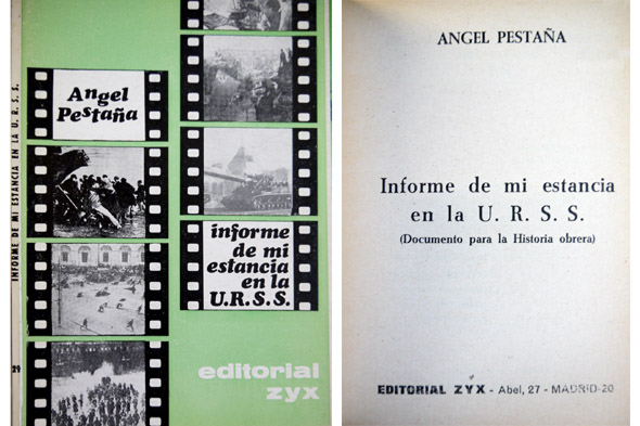Informe de mi estancia en la U.R.S.S. Documento para la …