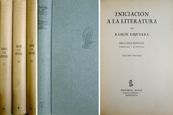 Iniciación a la Literatura. Segunda edición corregida y aumentada.