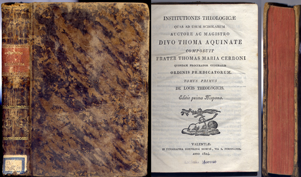 Institutiones Theologicae quas ad usum Scholarum. Tomus Primus: De Locis …