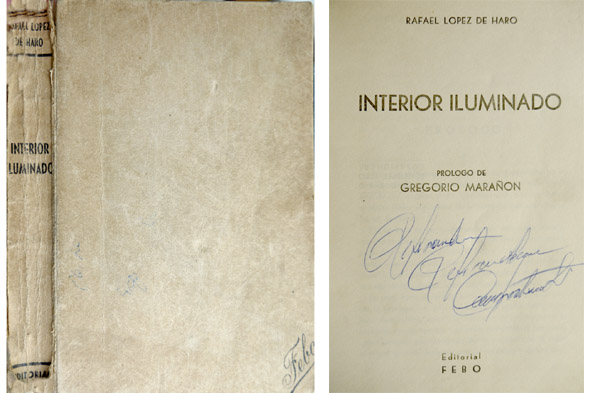 Interior iluminado. Prólogo de Gregorio Marañón.
