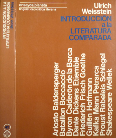 Introducción a la Literatura Comparada. Traducción de Teresa Piñel.