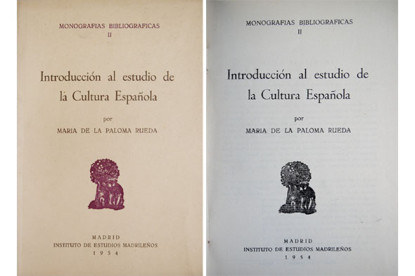 Introducción al estudio de la Cultura Española.