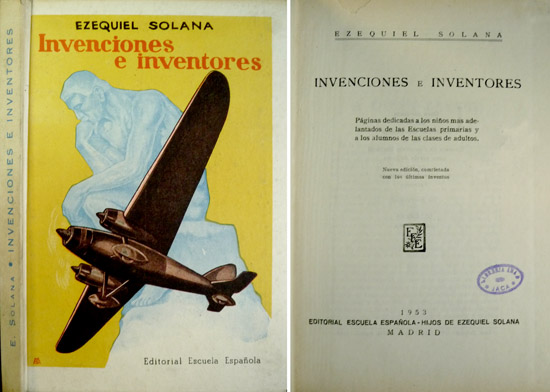 Invenciones e Inventores. Páginas dedicadas a los niños más adelantados …