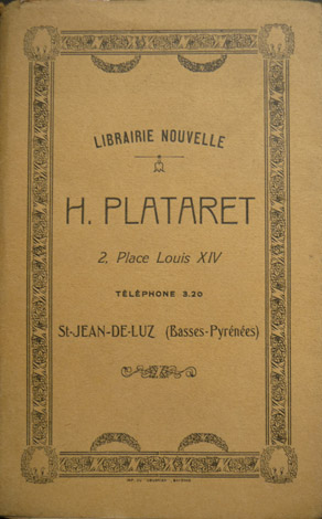 Itinéraire de Paris a Buenos-Ayres.