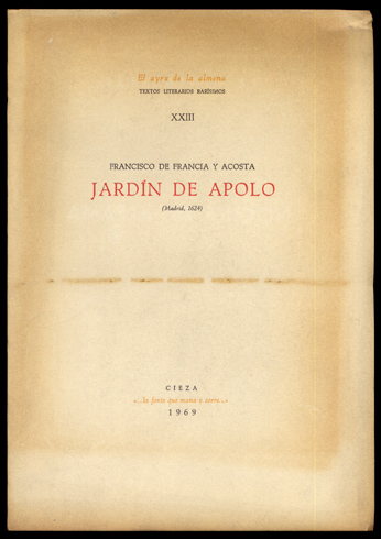 Jardín de Apolo. [Madrid, por Iuan Gonçalez : a costa …