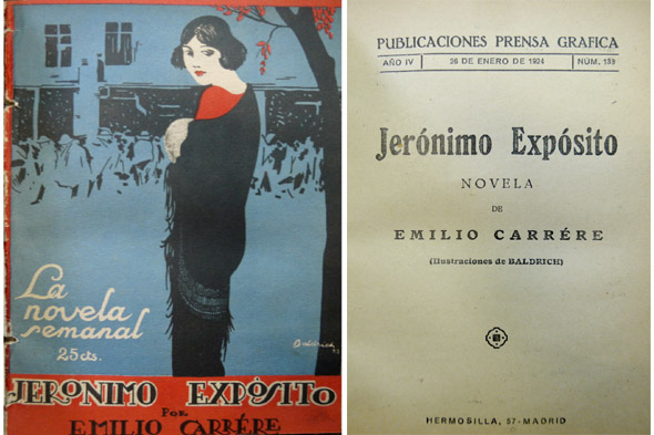 Jerónimo Expósito. Novela.